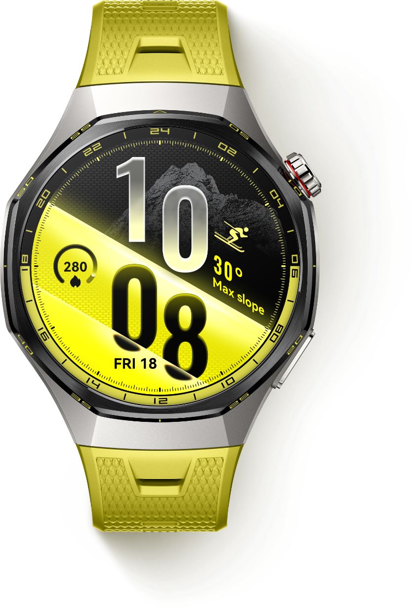 HUAWEI WATCH GT 7 Pro in yellow 