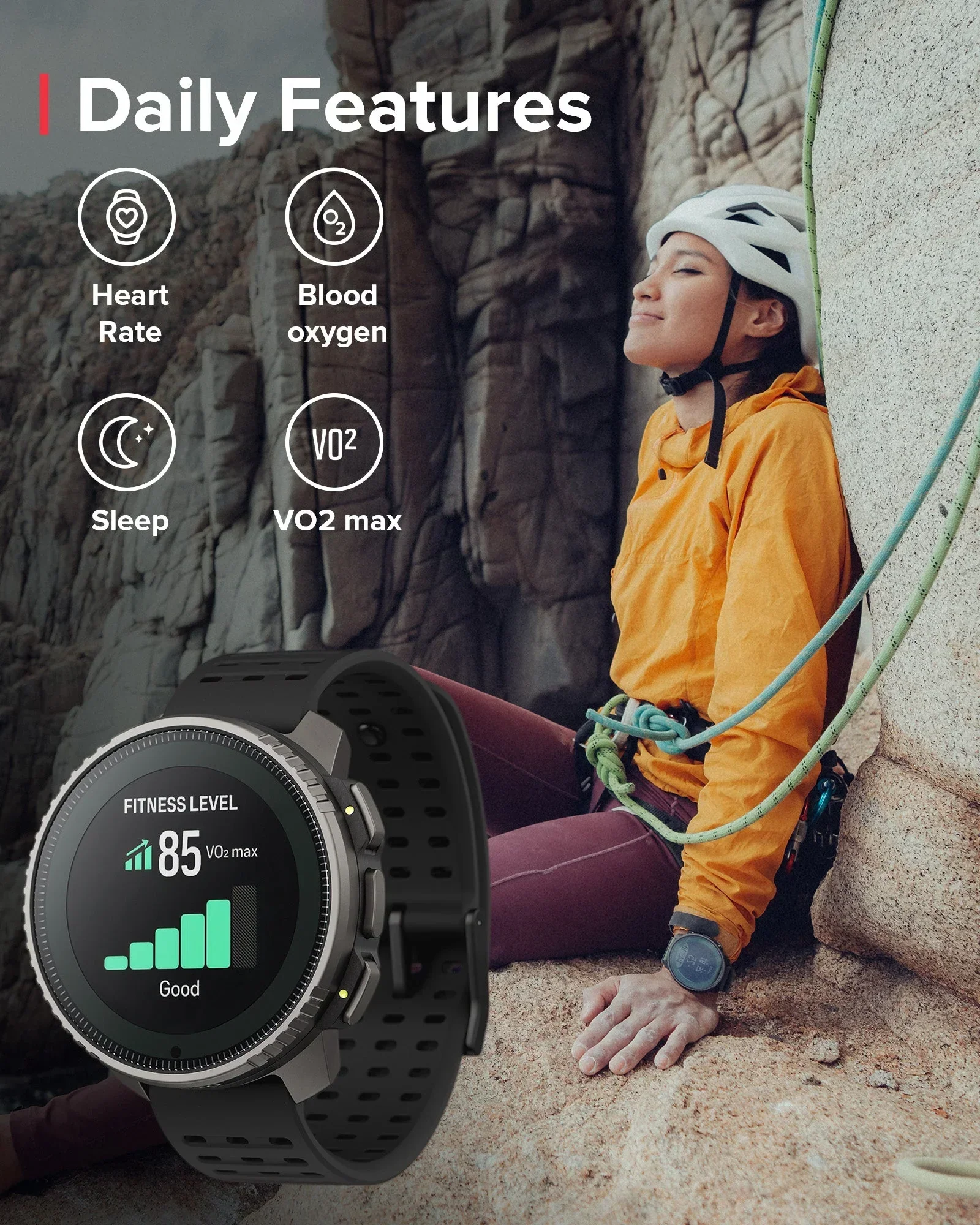 Suunto Vertical Solar All Black - SUUNTO US
