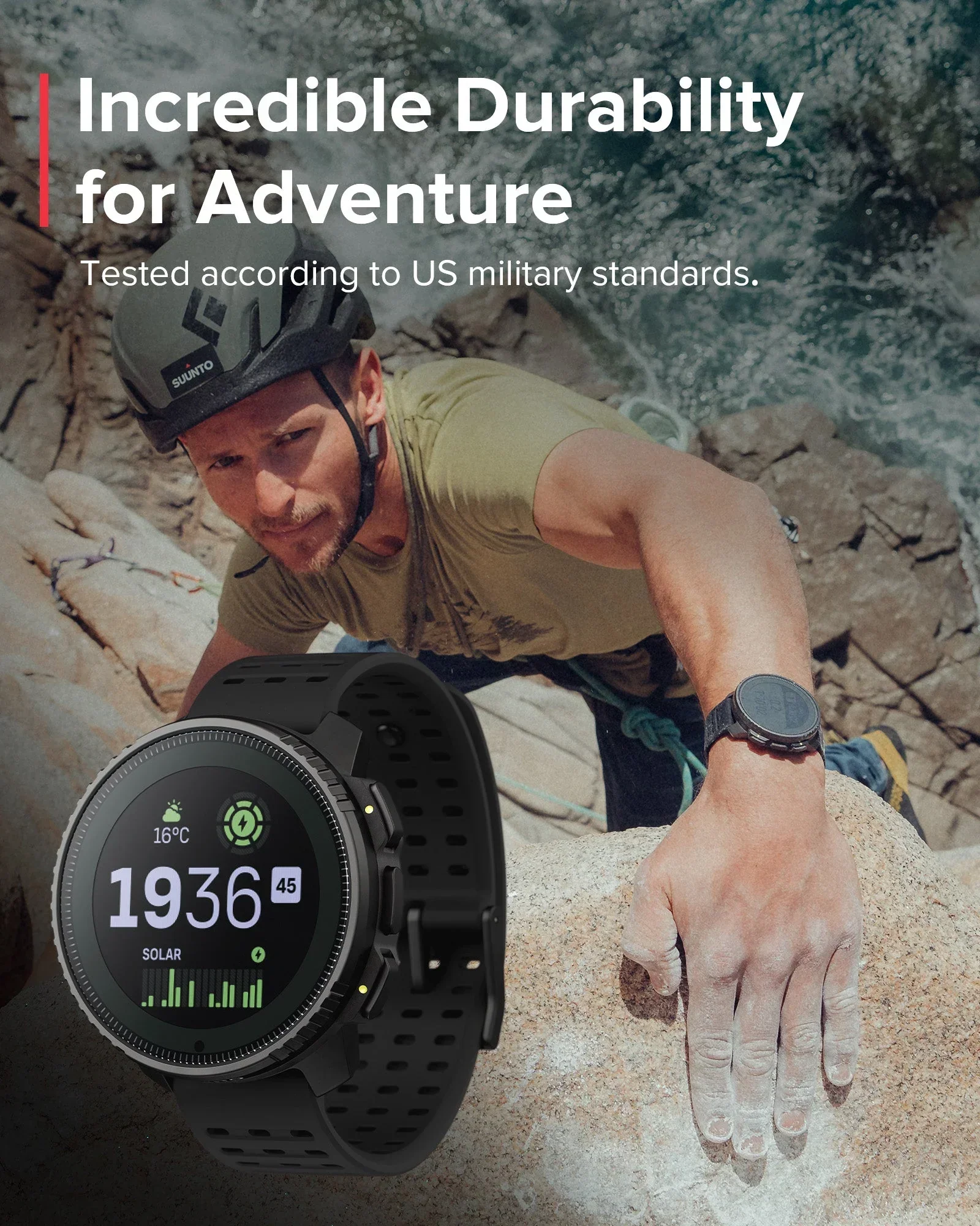 Suunto Vertical Solar All Black - SUUNTO US